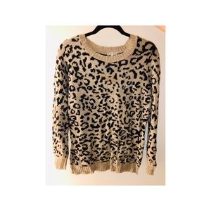 Cheetah sweater